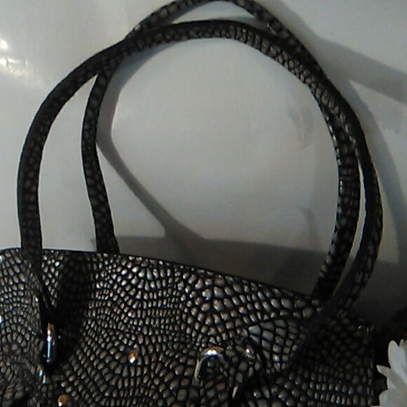 Vin Baker Reptile Embossed Satchel - Picture 5 of 11